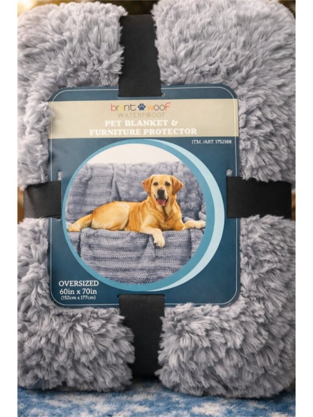 Brentwood Originals Oversized Waterproof Pet Blanket and Furniture Protector